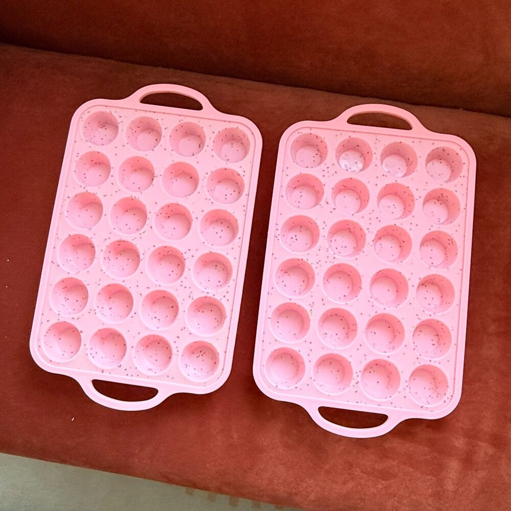 Two Silicone Mini Muffin Pans